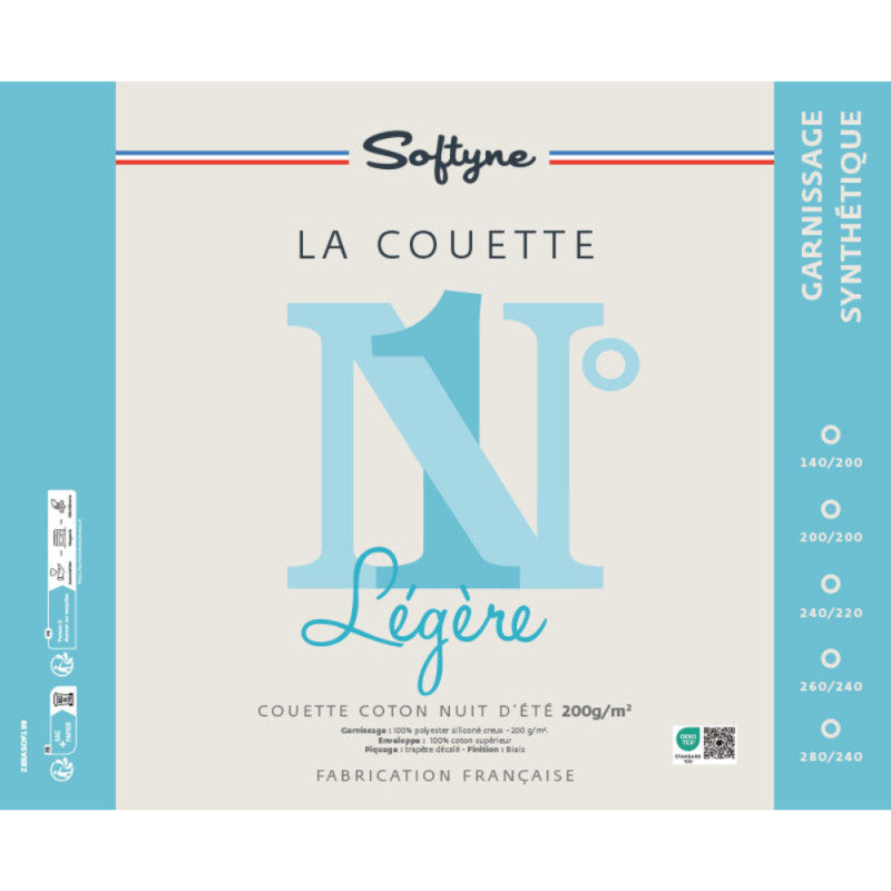 Couette SOFTYNE Légère N°1